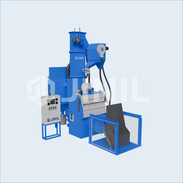 Airless Shot Blasting Machine - Tumble Type With Loader Arrangement